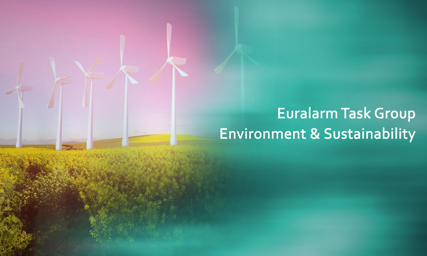 Euralarm starts Task Group Environment & Sustainability